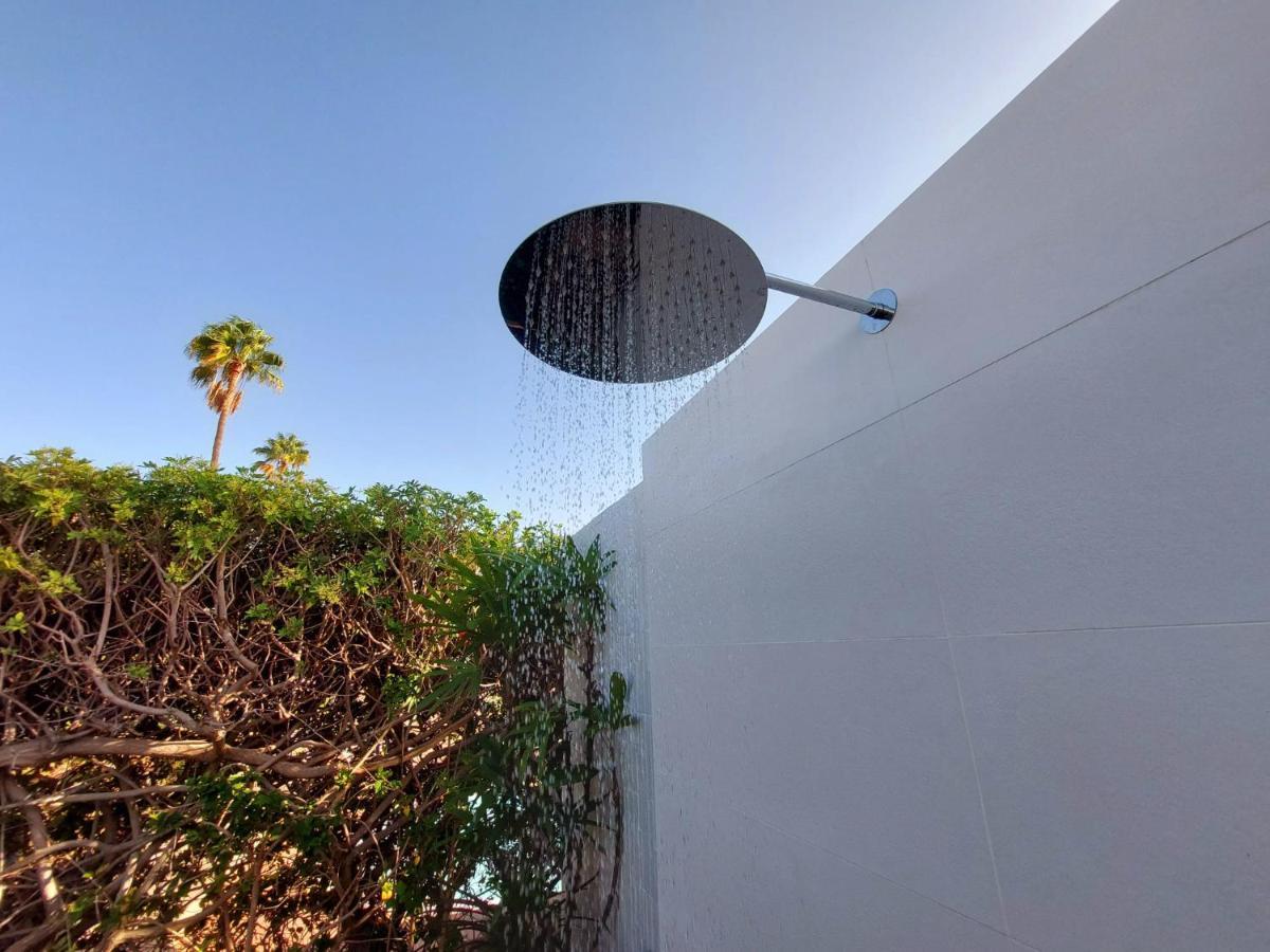 Bungalow de diseño hidromasajes terraza y piscina. San Bartolomé Exterior foto